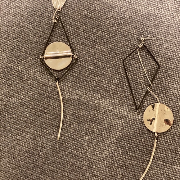 Handmade jewellery in silver & black plated brass. - Picture 3 of 3